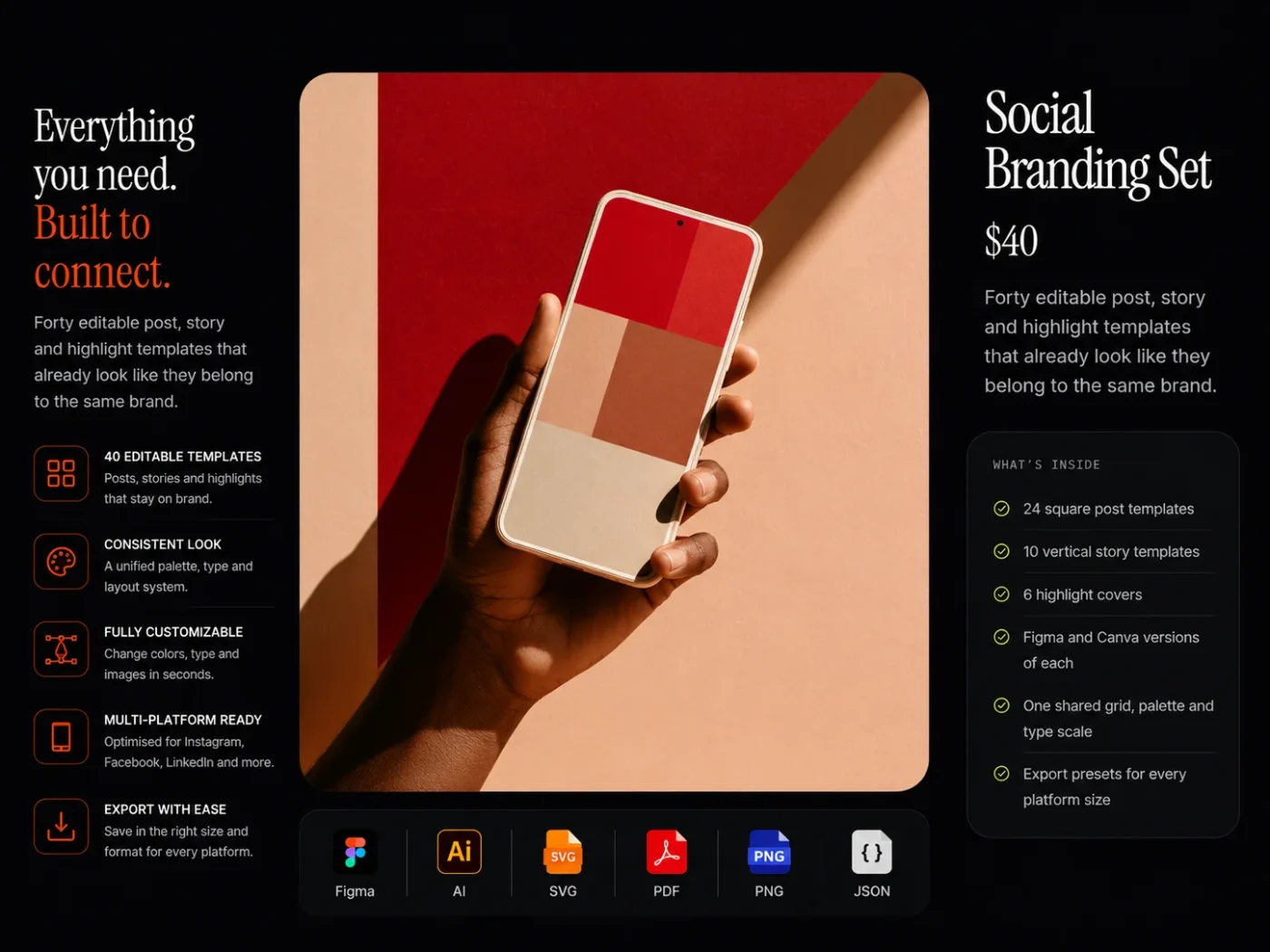 Social Branding Set